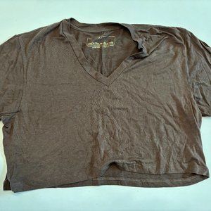 Skatie Cropped Tee - Willow